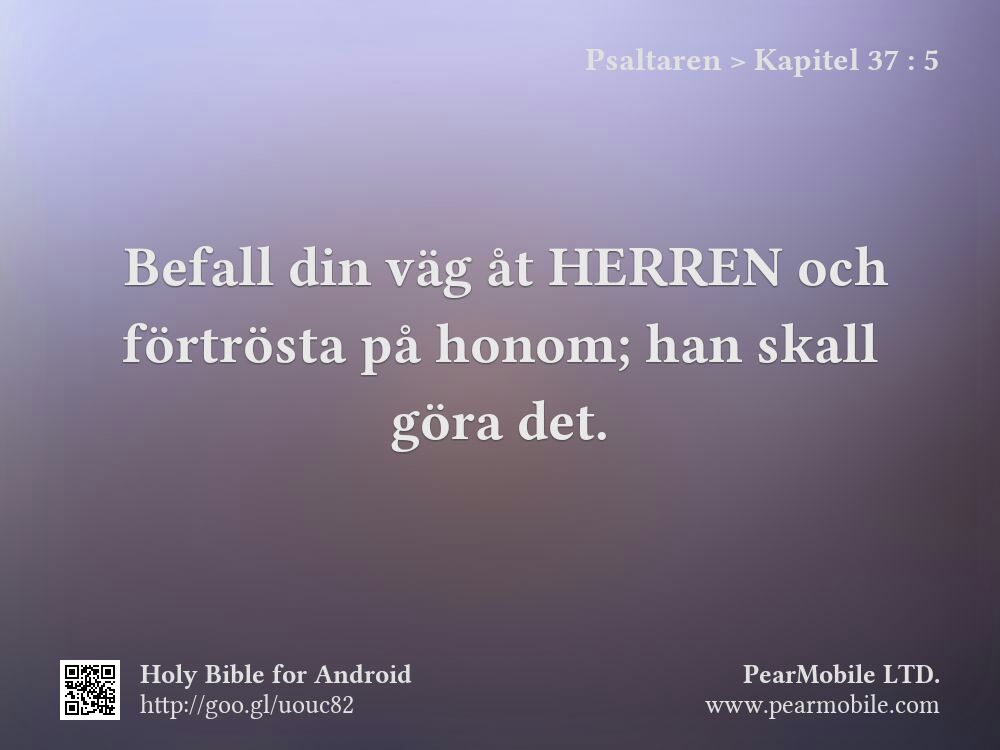 Psaltaren, Kapitel 37:5